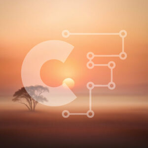 Intra Συλλεκτικό Ξύλινο Παζλ Plywood  4mm - Όμορφη εικόνα μιας σιλουέτας δέντρου στο ηλιοβασίλεμα Σε Ξύλινο Κουτί - Διαστάσεις: 10x10 cm – 25 κομμάτια