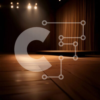 Intra Συλλεκτικό Ξύλινο Παζλ Plywood  4mm - Κενή σκηνή με ξύλινο πάτωμα και κουρτίνες Σε Ξύλινο Κουτί - Διαστάσεις Puzzle: 10x10 cm – 25 κομμάτια - Image 1