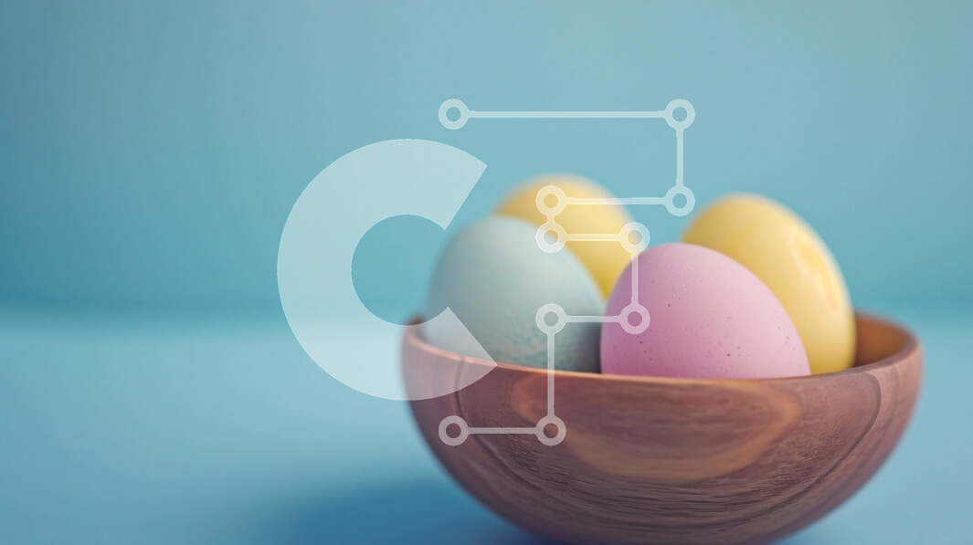 Intra Συλλεκτικό Ξύλινο Παζλ Plywood  4mm - Πολύχρωμα Πασχαλινά αυγά σε ξύλινο μπολ Σε Ξύλινο Κουτί - Διαστάσεις: 10x10 cm – 25 κομμάτια