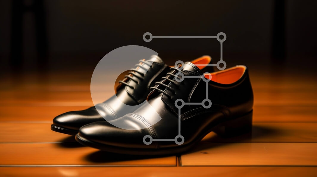 Intra Συλλεκτικό Ξύλινο Παζλ Plywood  4mm - Κομψά και μοντέρνα παπούτσια μαύρου φόρεμα για άνδρες Σε Ξύλινο Κουτί - Διαστάσεις Puzzle: 10x10 cm – 25 κομμάτια