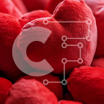 Intra Συλλεκτικό Ξύλινο Παζλ Plywood  4mm - Σωρός από κόκκινα γεμιστά ζώα σε σχήμα καρδιάς Σε Ξύλινο Κουτί - Διαστάσεις Puzzle: 10x10 cm – 25 κομμάτια - Image 1