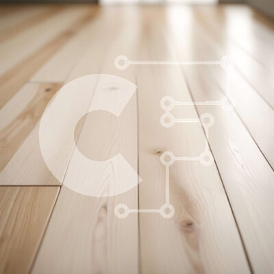 Intra Συλλεκτικό Ξύλινο Παζλ Plywood  4mm - Όμορφη κινηματογράφηση σε πρώτο πλάνο ενός καλά συντηρημένου δαπέδου από ξύλο ψαροκόκαλου Σε Ξύλινο Κουτί - Διαστάσεις Puzzle: 10x10 cm – 25 κομμάτια - Image 1