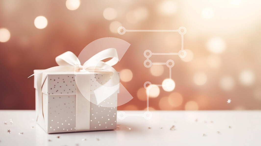 Intra Συλλεκτικό Ξύλινο Παζλ Plywood  4mm - Κομψό λευκό κουτί δώρου με φώτα Bokeh Σε Ξύλινο Κουτί - Διαστάσεις Puzzle: 10x10 cm – 25 κομμάτια