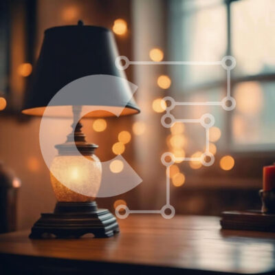 Intra Συλλεκτικό Ξύλινο Παζλ Plywood  4mm - Άνετο εσωτερικό με φωτιστικό και κηροπήγια Σε Ξύλινο Κουτί - Διαστάσεις Puzzle: 10x10 cm – 25 κομμάτια - Image 1