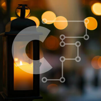 Intra Συλλεκτικό Ξύλινο Παζλ Plywood  4mm - Φανάρι υπό το φως των κεριών σε εξωτερικό χώρο Σε Ξύλινο Κουτί - Διαστάσεις Puzzle: 10x10 cm – 25 κομμάτια - Image 1