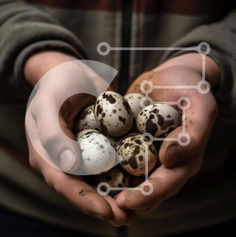 Intra Συλλεκτικό Ξύλινο Παζλ Plywood  4mm - Συλλογή από βρώμικα αυγά Σε Ξύλινο Κουτί - Διαστάσεις: 10x10 cm – 25 κομμάτια - Image 1