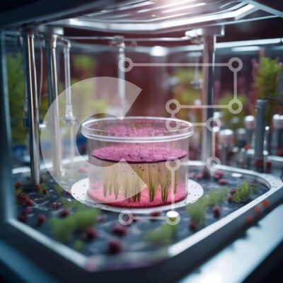 Intra Συλλεκτικό Ξύλινο Παζλ Plywood  4mm - Τεχνολογία Bioreactor for Algae or Plant Production Σε Ξύλινο Κουτί - Διαστάσεις Puzzle: 10x10 cm – 25 κομμάτια - Image 1