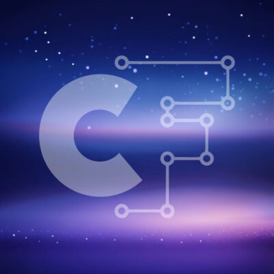 Intra Συλλεκτικό Ξύλινο Παζλ Plywood 4mm - Φόντο με έναστρο νυχτερινό ουρανό - μωβ και μπλε με φωτεινά αστέρια Σε Ξύλινο Κουτί - Διαστάσεις: 10x10 cm – 25 κομμάτια - Image 1