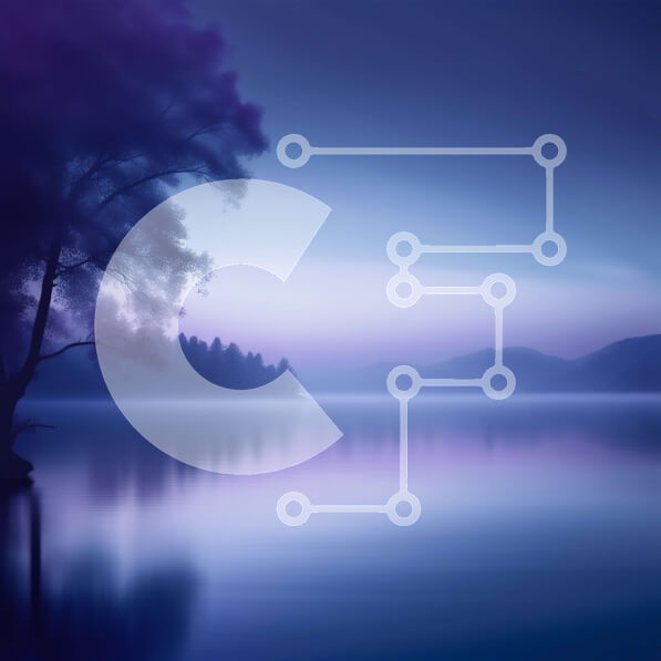 Intra Συλλεκτικό Ξύλινο Παζλ Plywood  4mm - Όμορφο τοπίο ηλιοβασιλέματος με αντανάκλαση στο νερό και το γυμνό δέντρο Σε Ξύλινο Κουτί - Διαστάσεις: 10x10 cm – 25 κομμάτια