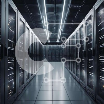 Intra Συλλεκτικό Ξύλινο Παζλ Plywood  4mm - Dark Data Center με Racks Server Σε Ξύλινο Κουτί - Διαστάσεις Puzzle: 10x10 cm – 25 κομμάτια - Image 1