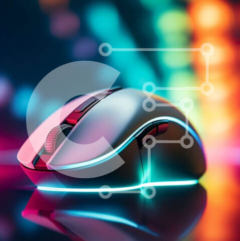 Intra Συλλεκτικό Ξύλινο Παζλ Plywood 4mm - Κομψό και μοντέρνο ποντίκι παιχνιδιού με πολύχρωμο φωτισμό Σε Ξύλινο Κουτί - Διαστάσεις Puzzle: 10x10 cm – 25 κομμάτια - Image 1