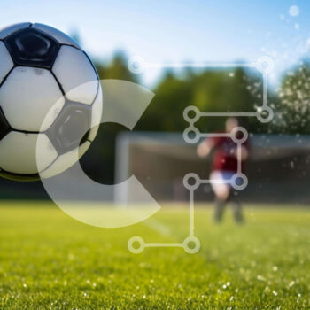 Intra Συλλεκτικό Ξύλινο Παζλ Plywood  4mm - Μπάλα ποδοσφαίρου πρόκειται να κλωτσηθεί στο τέρμα Σε Ξύλινο Κουτί - Διαστάσεις Puzzle: 10x10 cm – 25 κομμάτια - Image 1