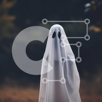 Intra Συλλεκτικό Ξύλινο Παζλ Plywood  4mm - Μυστηριώδες φάντασμα σε ανοιχτό πεδίο Σε Ξύλινο Κουτί - Διαστάσεις Puzzle: 10x10 cm – 25 κομμάτια - Image 1