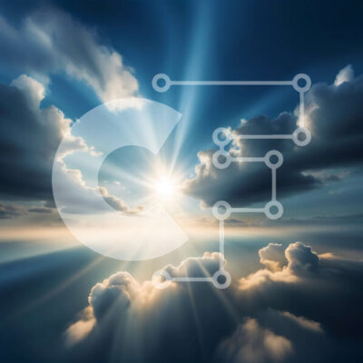 Intra Συλλεκτικό Ξύλινο Παζλ Plywood  4mm - Εκπληκτική ανατολή πάνω από ένα γαλήνιο υδάτινο σώμα με σύννεφα Σε Ξύλινο Κουτί - Διαστάσεις: 10x10 cm – 25 κομμάτια - Image 1