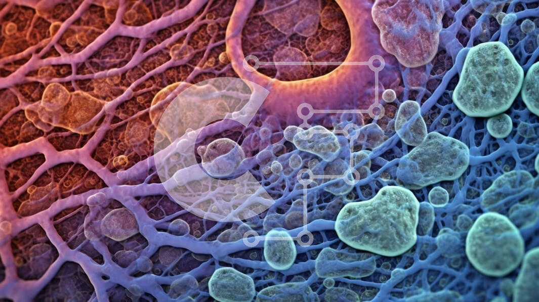 Intra Συλλεκτικό Ξύλινο Παζλ Plywood  4mm - Λεπτομερής εικόνα ενός αιμοφόρου αγγείου με ερυθρά αιμοσφαίρια που ρέουν μέσα από αυτό Σε Ξύλινο Κουτί - Διαστάσεις Puzzle: 10x10 cm – 25 κομμάτια