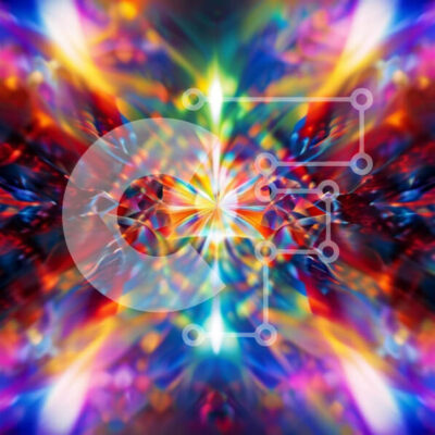 Intra Συλλεκτικό Ξύλινο Παζλ Plywood  4mm - Ζωντανό και ενεργητικό αφηρημένο έργο τέχνης Σε Ξύλινο Κουτί - Διαστάσεις Puzzle: 10x10 cm – 25 κομμάτια - Image 1