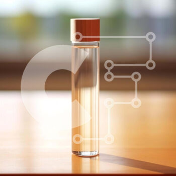 Intra Συλλεκτικό Ξύλινο Παζλ Plywood  4mm - Άδειο γυάλινο μπουκάλι αρώματος σε ξύλινο τραπέζι με παράθυρα στο φόντο Σε Ξύλινο Κουτί - Διαστάσεις: 10x10 cm – 25 κομμάτια - Image 1