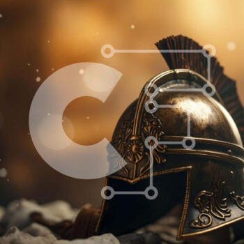 Intra Συλλεκτικό Ξύλινο Παζλ Plywood  4mm - Αρχαίο ρωμαϊκό χρυσό κράνος σε βράχους Σε Ξύλινο Κουτί - Διαστάσεις Puzzle: 10x10 cm – 25 κομμάτια - Image 1