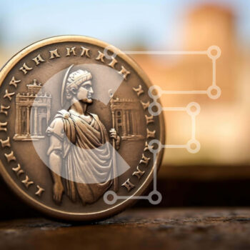 Intra Συλλεκτικό Ξύλινο Παζλ Plywood  4mm - Αναμνηστικό νόμισμα με γυναίκα που κάθεται στην κορυφή Σε Ξύλινο Κουτί - Διαστάσεις: 10x10 cm – 25 κομμάτια - Image 1