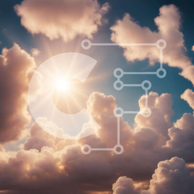 Intra Συλλεκτικό Ξύλινο Παζλ Plywood  4mm - Ήλιος που λάμπει μέσω του συννεφιασμένου ουρανού Σε Ξύλινο Κουτί - Διαστάσεις Puzzle: 10x10 cm – 25 κομμάτια - Image 1