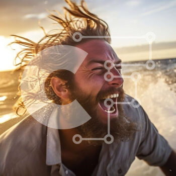 Intra Συλλεκτικό Ξύλινο Παζλ Plywood 4mm - Surfing at Sunset: The Ultimate Adventure Σε Ξύλινο Κουτί - Διαστάσεις Puzzle: 10x10 cm – 25 κομμάτια - Image 1