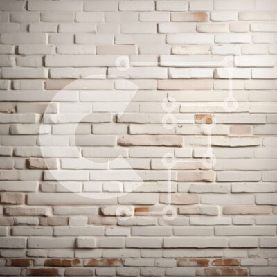 Intra Συλλεκτικό Ξύλινο Παζλ Plywood  4mm - Λευκός τοίχος από τούβλα με ρωγμές και κομμάτια που λείπουν - υφή φόντου Σε Ξύλινο Κουτί - Διαστάσεις Puzzle: 10x10 cm – 25 κομμάτια - Image 1