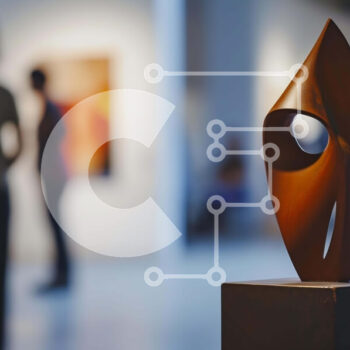 Intra Συλλεκτικό Ξύλινο Παζλ Plywood  4mm - Γλυπτική σε Πινακοθήκη ή Μουσείο με ανθρώπους Σε Ξύλινο Κουτί - Διαστάσεις Puzzle: 10x10 cm – 25 κομμάτια - Image 1