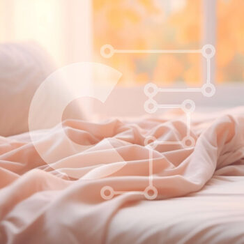 Intra Συλλεκτικό Ξύλινο Παζλ Plywood  4mm - Άνετο Υπνοδωμάτιο με Λευκό Πλαίσιο και Ροζ Σεντόνια Σε Ξύλινο Κουτί - Διαστάσεις Puzzle: 10x10 cm – 25 κομμάτια - Image 1