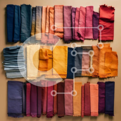 Intra Συλλεκτικό Ξύλινο Παζλ Plywood  4mm - Ζωντανή συλλογή υφασμάτων που κρέμονται σε τοίχο Σε Ξύλινο Κουτί - Διαστάσεις Puzzle: 10x10 cm – 25 κομμάτια - Image 1