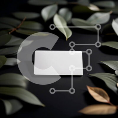 Intra Συλλεκτικό Ξύλινο Παζλ Plywood  4mm - Επαγγελματική επαγγελματική κάρτα σε φυσικό φόντο Σε Ξύλινο Κουτί - Διαστάσεις Puzzle: 10x10 cm – 25 κομμάτια - Image 1