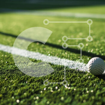 Intra Συλλεκτικό Ξύλινο Παζλ Plywood  4mm - Μπάλα ποδοσφαίρου στο χορτάρι κοντά στο White Lines Σε Ξύλινο Κουτί - Διαστάσεις Puzzle: 10x10 cm – 25 κομμάτια - Image 1