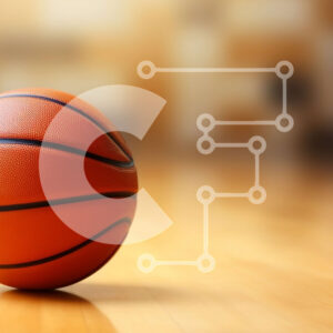 Intra Συλλεκτικό Ξύλινο Παζλ Plywood  4mm - Μπάσκετ στο ξύλινο γήπεδο Σε Ξύλινο Κουτί - Διαστάσεις Puzzle: 10x10 cm – 25 κομμάτια