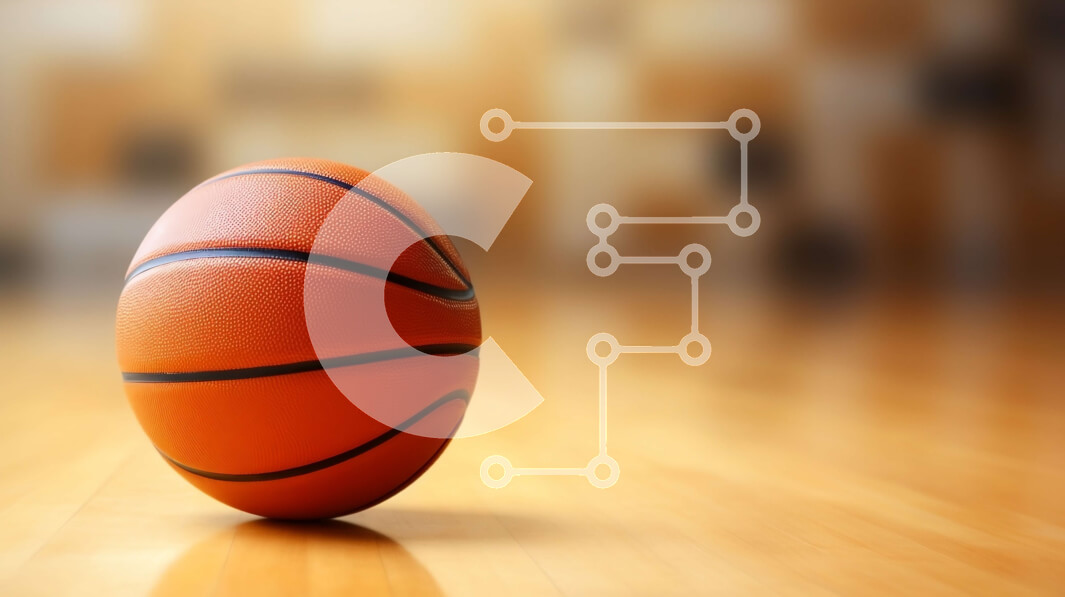 Intra Συλλεκτικό Ξύλινο Παζλ Plywood  4mm - Μπάσκετ στο ξύλινο γήπεδο Σε Ξύλινο Κουτί - Διαστάσεις Puzzle: 10x10 cm – 25 κομμάτια