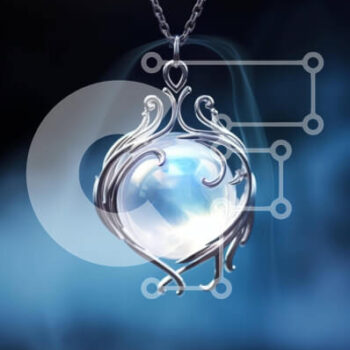 Intra Συλλεκτικό Ξύλινο Παζλ Plywood  4mm - Γυάλινο κρεμαστό κολιέ σε σχήμα σφαίρας Σε Ξύλινο Κουτί - Διαστάσεις Puzzle: 10x10 cm – 25 κομμάτια - Image 1