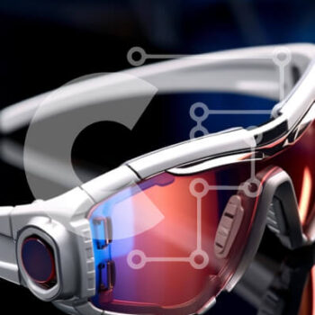 Intra Συλλεκτικό Ξύλινο Παζλ Plywood  4mm - Γυαλιά από μέταλλο και γυαλί σε μαύρο φόντο Σε Ξύλινο Κουτί - Διαστάσεις Puzzle: 10x10 cm – 25 κομμάτια - Image 1