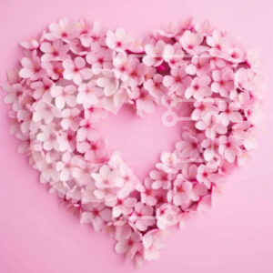 Intra Συλλεκτικό Ξύλινο Παζλ Plywood  4mm - Floral σύνθεση σε σχήμα καρδιάς για την ημέρα του Αγίου Βαλεντίνου Σε Ξύλινο Κουτί - Διαστάσεις: 10x10 cm – 25 κομμάτια