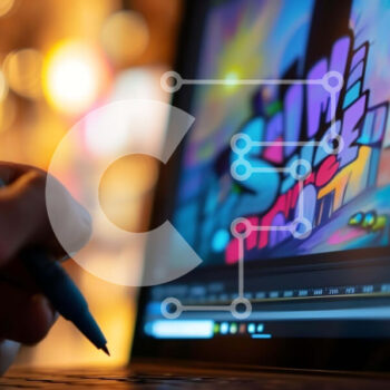 Intra Συλλεκτικό Ξύλινο Παζλ Plywood  4mm - Πρόσωπο που δημιουργεί κινούμενα βίντεο σε φορητό υπολογιστή Σε Ξύλινο Κουτί - Διαστάσεις Puzzle: 10x10 cm – 25 κομμάτια - Image 1