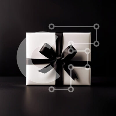 Intra Συλλεκτικό Ξύλινο Παζλ Plywood  4mm - Κομψό λευκό κουτί δώρου με μαύρη κορδέλα Σε Ξύλινο Κουτί - Διαστάσεις: 10x10 cm – 25 κομμάτια - Image 1