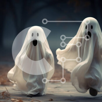 Intra Συλλεκτικό Ξύλινο Παζλ Plywood  4mm - Τρομακτικά φαντάσματα σε ένα σκοτεινό δάσος Σε Ξύλινο Κουτί - Διαστάσεις Puzzle: 10x10 cm – 25 κομμάτια - Image 1