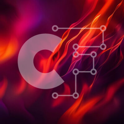 Intra Συλλεκτικό Ξύλινο Παζλ Plywood  4mm - Σαγηνευτική αφηρημένη εικόνα φλόγας με έντονη θερμότητα και ενέργεια Σε Ξύλινο Κουτί - Διαστάσεις Puzzle: 10x10 cm – 25 κομμάτια - Image 1