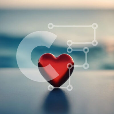 Intra Συλλεκτικό Ξύλινο Παζλ Plywood  4mm - Κόκκινη καρδιά στο τραπέζι με θέα στον ωκεανό Σε Ξύλινο Κουτί - Διαστάσεις Puzzle: 10x10 cm – 25 κομμάτια - Image 1