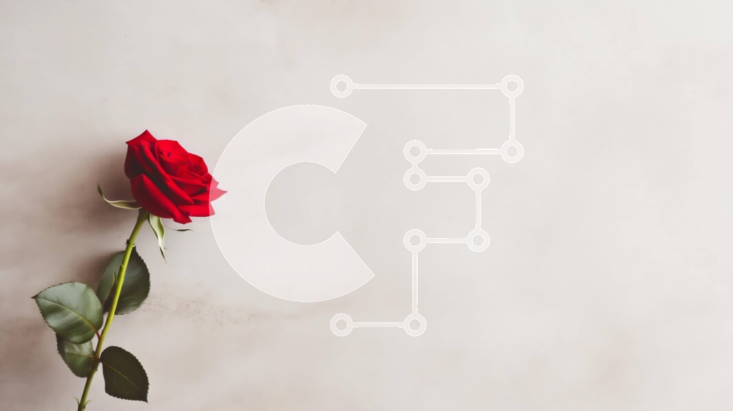 Intra Συλλεκτικό Ξύλινο Παζλ Plywood  4mm - Μονό κόκκινο τριαντάφυλλο σε υπόλευκο φόντο Σε Ξύλινο Κουτί - Διαστάσεις Puzzle: 10x10 cm – 25 κομμάτια