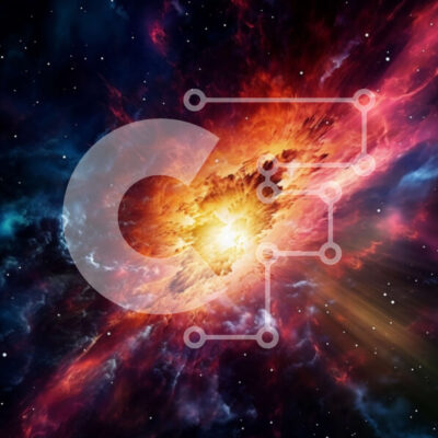 Intra Συλλεκτικό Ξύλινο Παζλ Plywood  4mm - Όμορφη εικόνα ενός νεφελώματος στο διάστημα Σε Ξύλινο Κουτί - Διαστάσεις Puzzle: 10x10 cm – 25 κομμάτια - Image 1