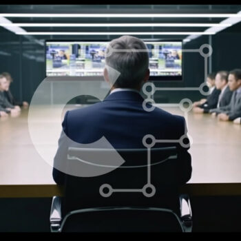 Intra Συλλεκτικό Ξύλινο Παζλ Plywood  4mm - Ομάδα επιχειρηματιών που αναλύουν την παρουσίαση στην αίθουσα συνεδριάσεων Σε Ξύλινο Κουτί - Διαστάσεις Puzzle: 10x10 cm – 25 κομμάτια - Image 1