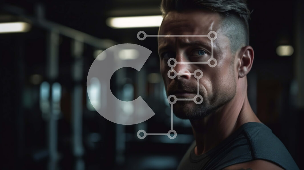 Intra Συλλεκτικό Ξύλινο Παζλ Plywood  4mm - Έντονη προπόνηση με βάρη και εξοπλισμό σε γυμναστήριο με χαμηλό φωτισμό Σε Ξύλινο Κουτί - Διαστάσεις Puzzle: 10x10 cm – 25 κομμάτια