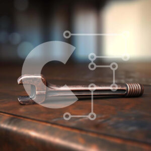 Intra Συλλεκτικό Ξύλινο Παζλ Plywood  4mm - Παλιομοδίτικο κλειδί σε ξύλινο τραπέζι Σε Ξύλινο Κουτί - Διαστάσεις: 10x10 cm – 25 κομμάτια