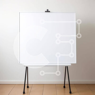 Intra Συλλεκτικό Ξύλινο Παζλ Plywood  4mm - Λευκό καβαλέτο και σανίδα για σχέδιο ή γραφή Σε Ξύλινο Κουτί - Διαστάσεις: 10x10 cm – 25 κομμάτια - Image 1