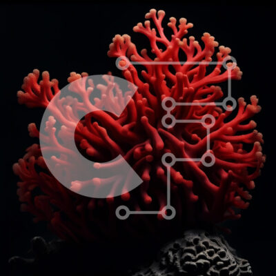 Intra Συλλεκτικό Ξύλινο Παζλ Plywood  4mm - Εκπληκτική εικόνα μιας ανεμώνης της Ερυθράς Θάλασσας με μακριά πλοκάμια Σε Ξύλινο Κουτί - Διαστάσεις: 10x10 cm – 25 κομμάτια - Image 1