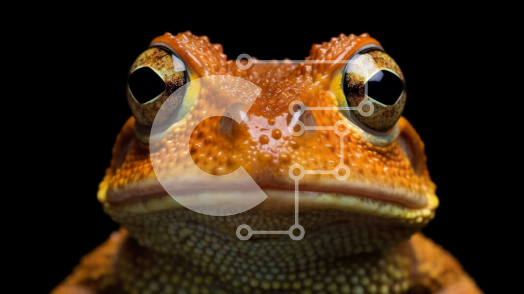 Intra Συλλεκτικό Ξύλινο Παζλ Plywood  4mm - Εκπληκτική κινηματογράφηση σε πρώτο πλάνο του προσώπου ενός δεντροβάτραχου με κόκκινα μάτια Σε Ξύλινο Κουτί - Διαστάσεις: 10x10 cm – 25 κομμάτια