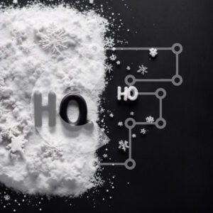 Intra Συλλεκτικό Ξύλινο Παζλ Plywood  4mm - Χειμερινή εικόνα - Νιφάδες χιονιού με ένα γλυκό "ω" Σε Ξύλινο Κουτί - Διαστάσεις Puzzle: 10x10 cm – 25 κομμάτια